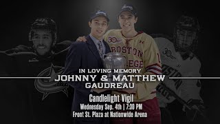 In Loving Memory - Johnny and Matthew Gaudreau | Candlelight Vigil