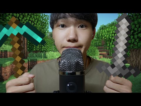 【ASMR】効果音が全てマウスサウンドのマインクラフト⛏️💎【SUB】Minecraft with 100% Mouth Sound Effects