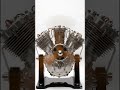 🔥 Mini 5 Cylinder Radial Engine Start-Up | Tiny Aircraft Engine Roar 🚀 #automobile