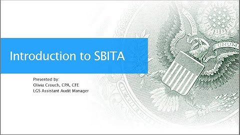 Introduction to SBITA