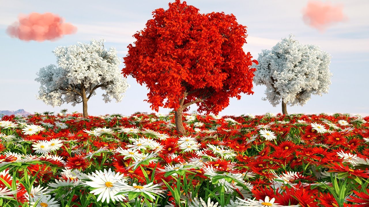 Cinema 4D Octane Tutorial - Create Beautiful Landscape - YouTube
