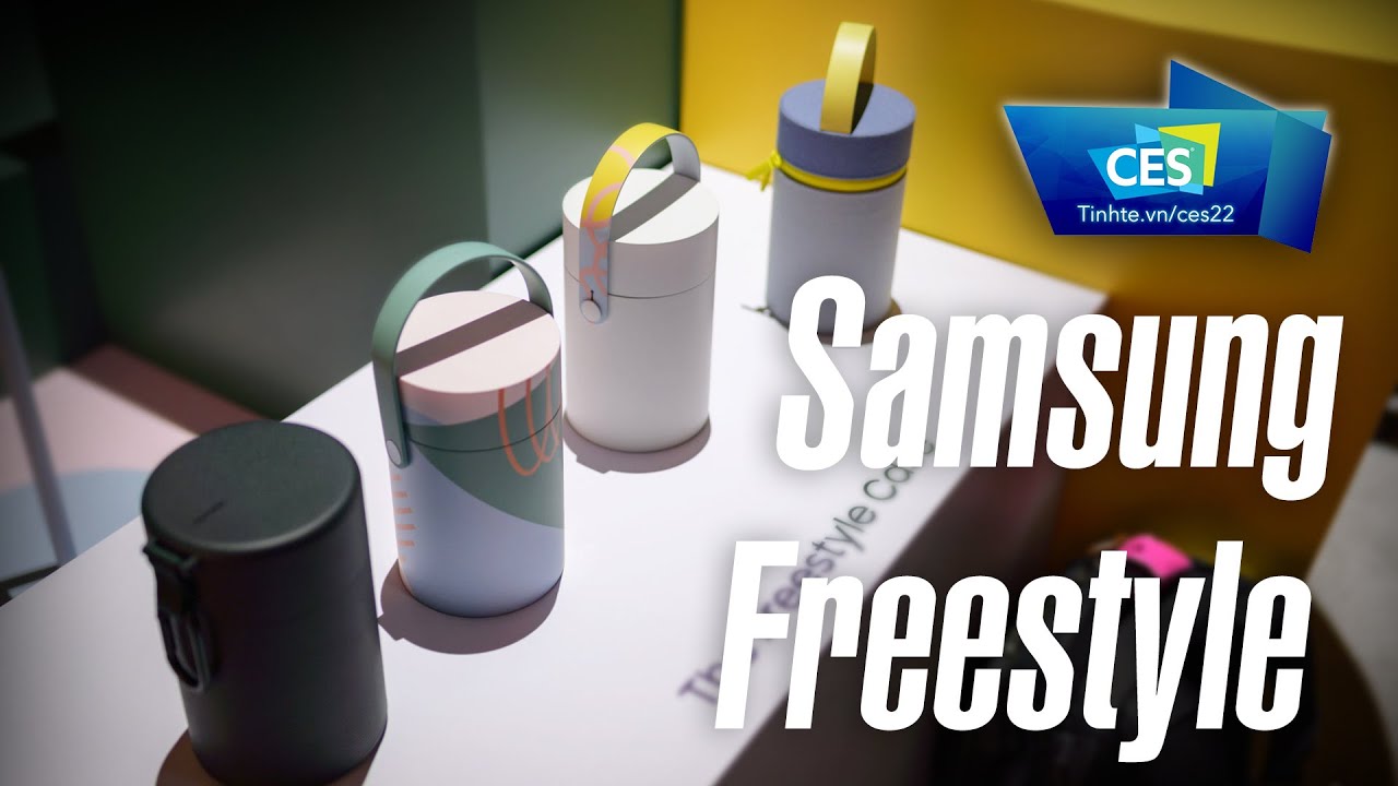 rạp chieu phim galaxy New Trên tay máy chiếu bỏ túi thông minh Samsung The Freestyle | CES22