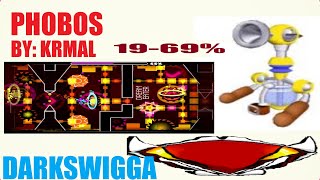 Geometry Dash | Phobos progress #1 19-69 (Extreme Demon)