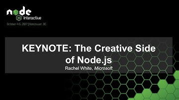 KEYNOTE: The Creative Side of Node.js