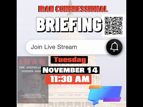 Congressional Briefing on Iran's Covert Influence Operation