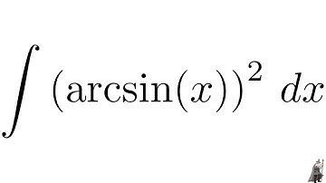 Integral (arcsin(x))^2
