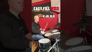 Easy Fill Beginner Drum Lesson In 30 Seconds
