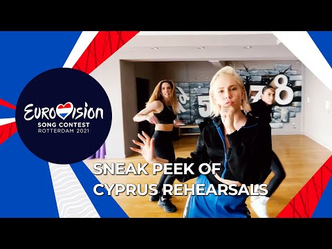 Exclusive Sneak Peek of Elena Tsagrinou's Rehearsal  - El Diablo -  Cyprus 🇨🇾- Eurovision 2021