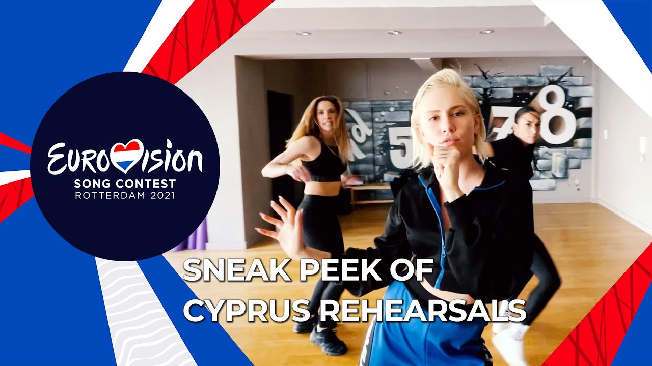 Exclusive Sneak Peek Of Elena Tsagrinou S Rehearsal El Diablo Cyprus Eurovision 2021 Youtube