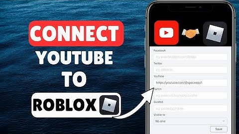 How To Link Youtube Channel To Roblox | Connect YouTube Channel To Roblox