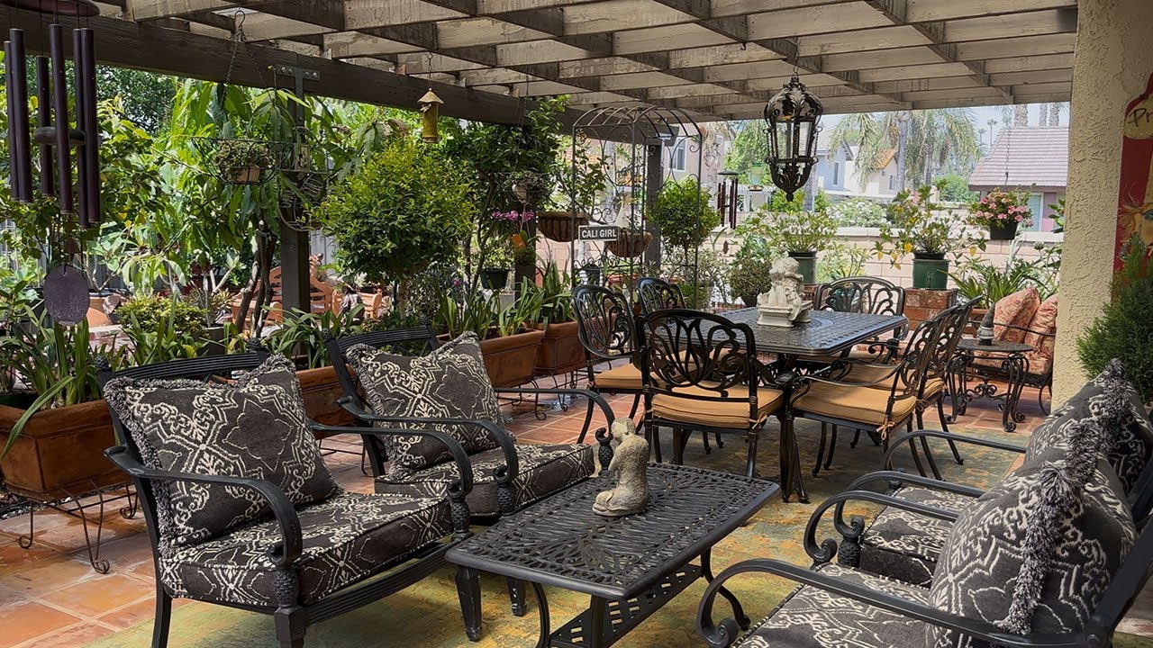 Dreamy Backyard Patio Tour with Whimsical Design Ideas