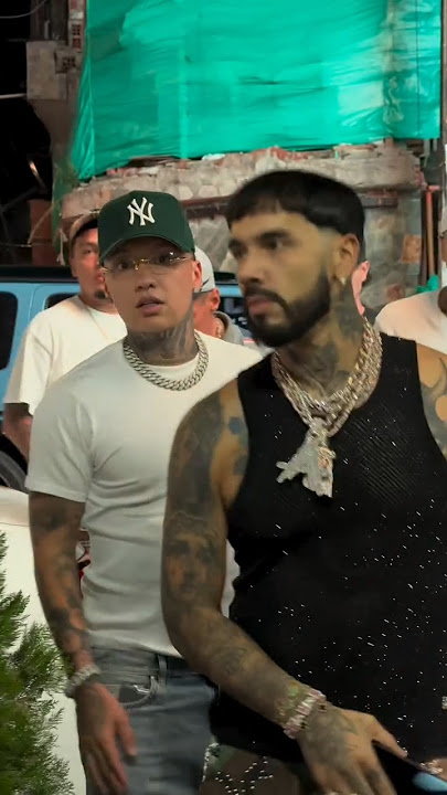 🇨🇴🔥ANUEL Y BLESSD EN BARRIO ANTIOQUIA #blessd #anuelaa #trap #reggaeton #medellin #puertorico
