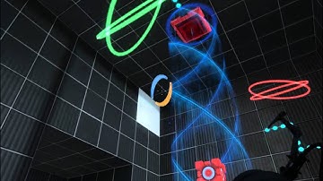 Portal 2 - Flipped and Colored Cubes