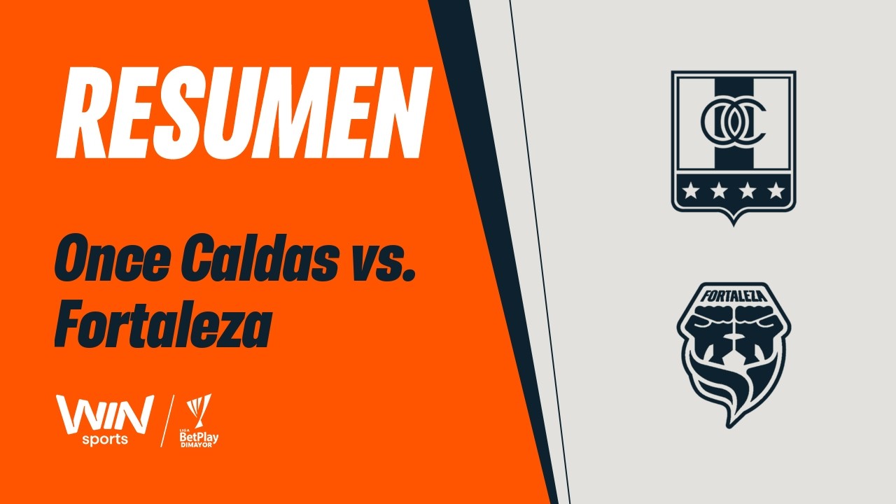 Once Caldas vs. Fortaleza (resumen y goles) | Liga BetPlay Dimayor 2026-1 | Fecha 8