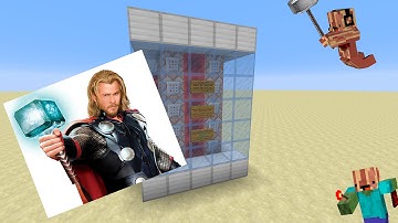Minecraft redstone - Thor