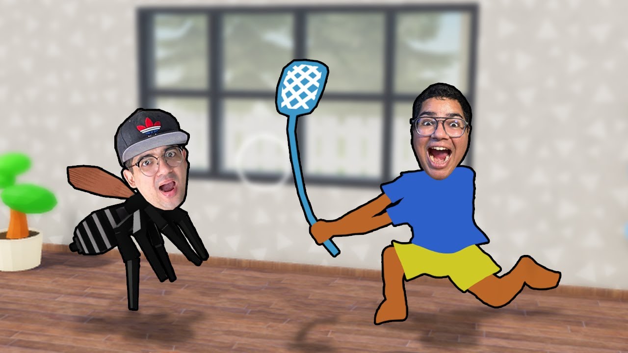 VIREI UM MOSQUITO E TENHO QUE FUGIR DO HUMANO!!