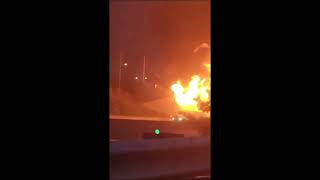 Fiery Tanker Crash Shuts Down Connecticut Interstate