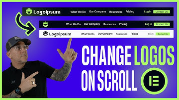 Elementor Header Trick: Changing Logos On Scroll