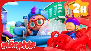 Baby Morphle's Speed Racers | Morphle | Family Time! 👨‍👩‍👦 | MOONBUG KIDS | Family...