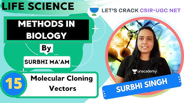 Molecular Cloning Vectors | Methods in Biology | CSIR - UGC NET | Surbhi Singh