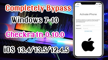 Completely Windows Bypass Checkra1n 0.10.0 || iOS 13.4/12.4.5/13.4.5/12.4.4 Working 1000% Success