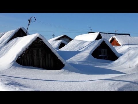 СТРАШНЫЕ КАДРЫ! Дома засыпало по крыши, снежная буря в России, снегопад Сахалин, Сочи | боль земли