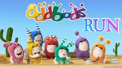 Oddbods Turbo Run - Racing Fuse Challenge Gameplay Android, iOS | Kick Tom