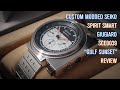 Custom Modded Seiko Spirit Smart Giugiaro SCED039 &quot;Gulf Sunset&quot; Review