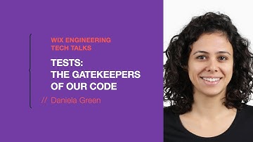Tests: The gatekeepers of our code - Daniela Green (Hebrew)