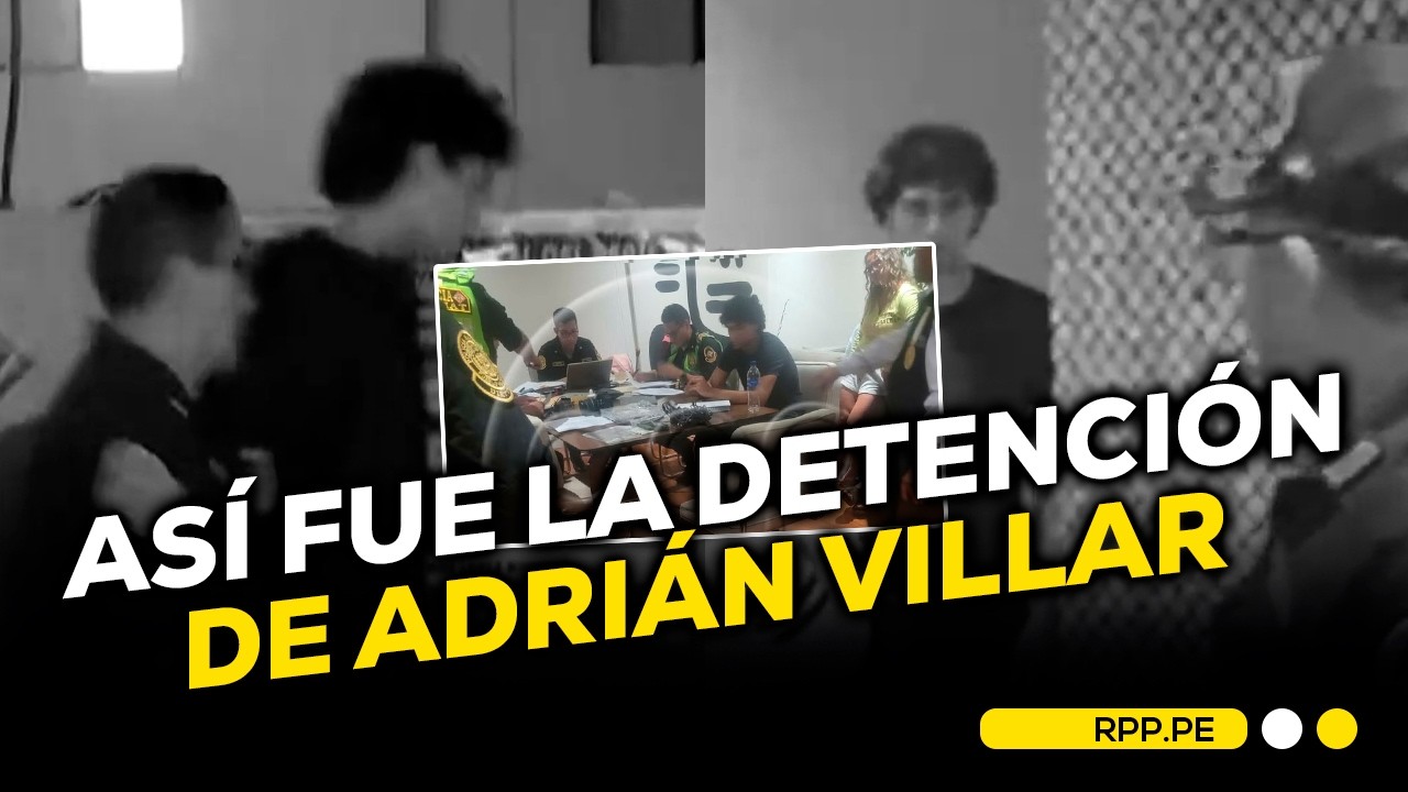 ADRIÁN VILLAR 🚨 ASÍ FUE DETENIDO POR LA PNP EN SU DOMICILIO #ENCENDIDOSRPP