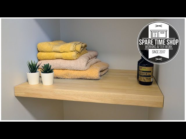 DIY Floating Shelves in Linen Closet – Casa Watkins Living