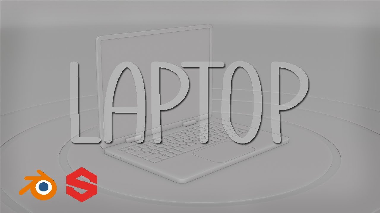 Laptop \ Blender \ Workbench Animation - YouTube