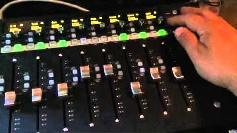 Avid Artist Mix in action