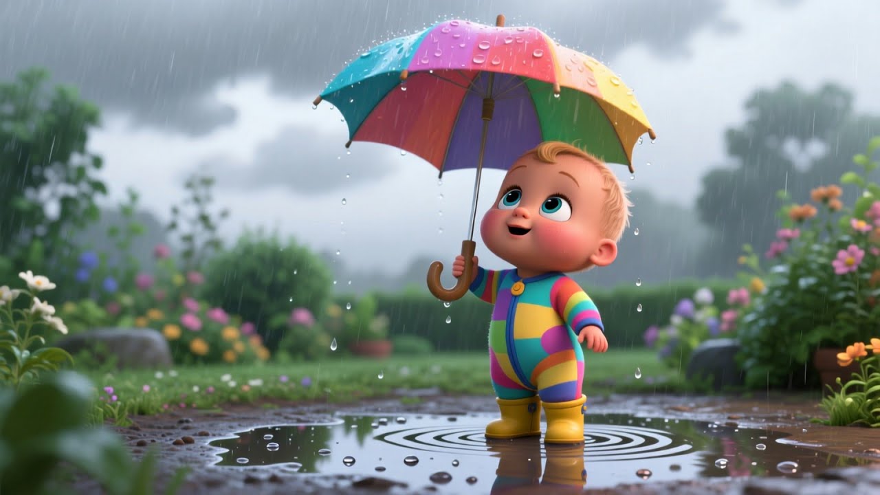 My Little Raindrop Friend 💧☔ | Fun Story for Kids | Educational Preschool Video