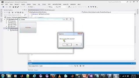 How to make simple project in WPF (Windows Presentation Foundation)