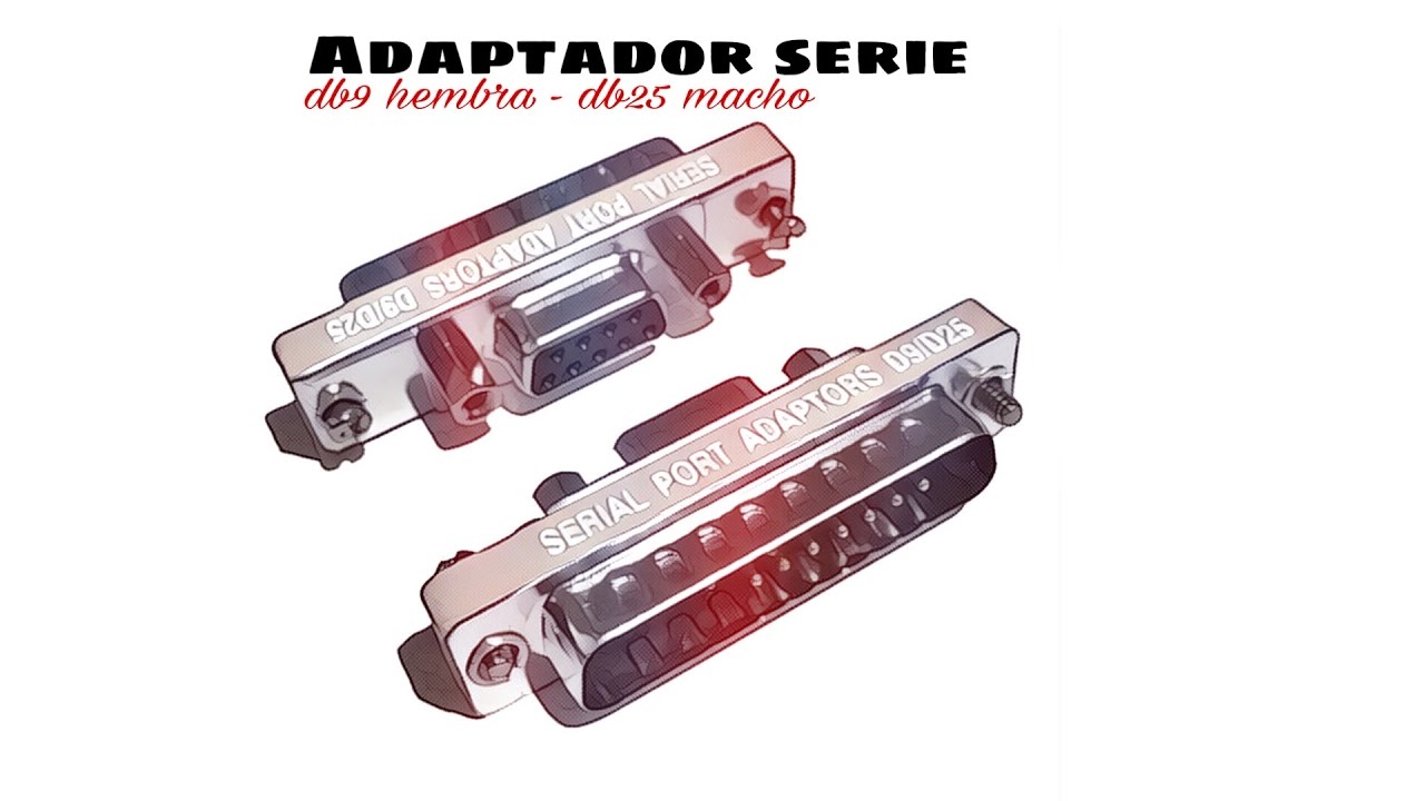 Adaptador serie/H - DB25/M distribuido por CABLEPELADO ® 