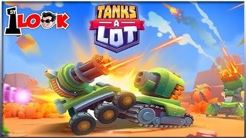 TANKS A LOT - Brawl 3v3 PvP Tank Action Shooter (iOS / Android Gameplay)