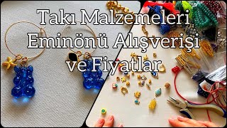 Eminönü Takı Malzemeleri Alışverişinde Neler Aldım? Ve Fiyatları ? Jelibon Ayıcık Küpe Yapımı 