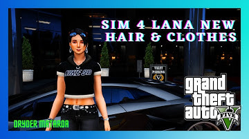PC Modding Tutorials: How To Install & Replace Lana New Hair + Clothes Mod In GTAV | Peds & Skins