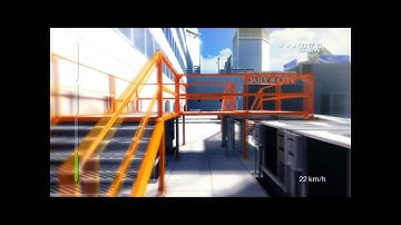 Mirrors Edge (Time trial) - How To Get Under 1 Minute On Edge Trial Map!