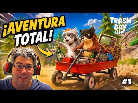 POV: Somos MAPACHES LADRONES y pasa esto... 😂 | Trash Day #1