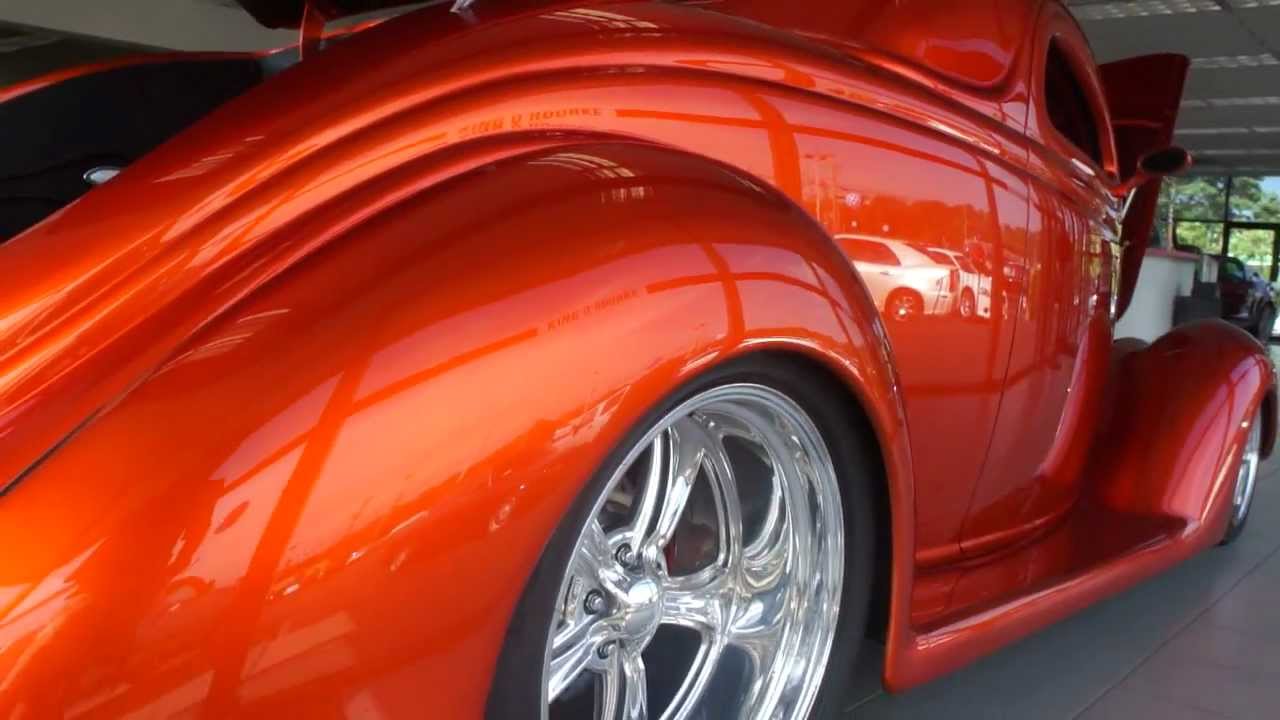 1936 Ford 3 Window Coupe Built By Downs Designs For Sale~Simply Awesome!!