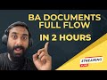Business Analysis Documentation Full Course 🔥 | SRDF, BRD, FRD, SRS, Agile &amp; JIRA | Hindi
