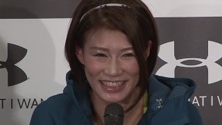 高野人母美「減量中で…頭が回らない…」「アンダーアーマー ウーマンズ」発表会(2)