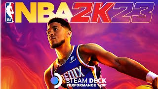 NBA 2k23 • Steam Deck 512 • High Settings • 720P #steamdeck #nba2k23