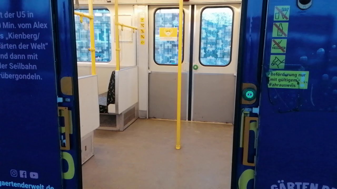 U Bahn Berlin F76E Einheit 2614 Foliert Januar 2021