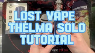 Lost Vape Thelma Solo Mod Tutorial