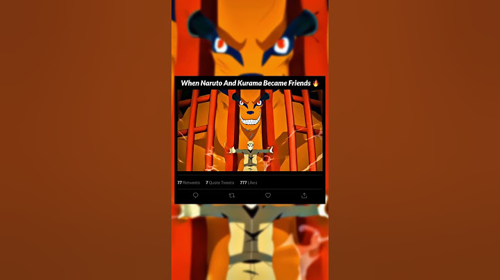 When Naruto And Kurama Became Friends 🔥 #naruto #anime