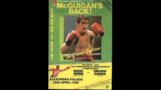 T.R.P's Fight Night: Benn vs Sanda (1988)