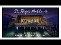 St. Regis Maldives Room Tour - Sunset Overwater Villa with Pool / 세인트레지스 몰디브 룸투어